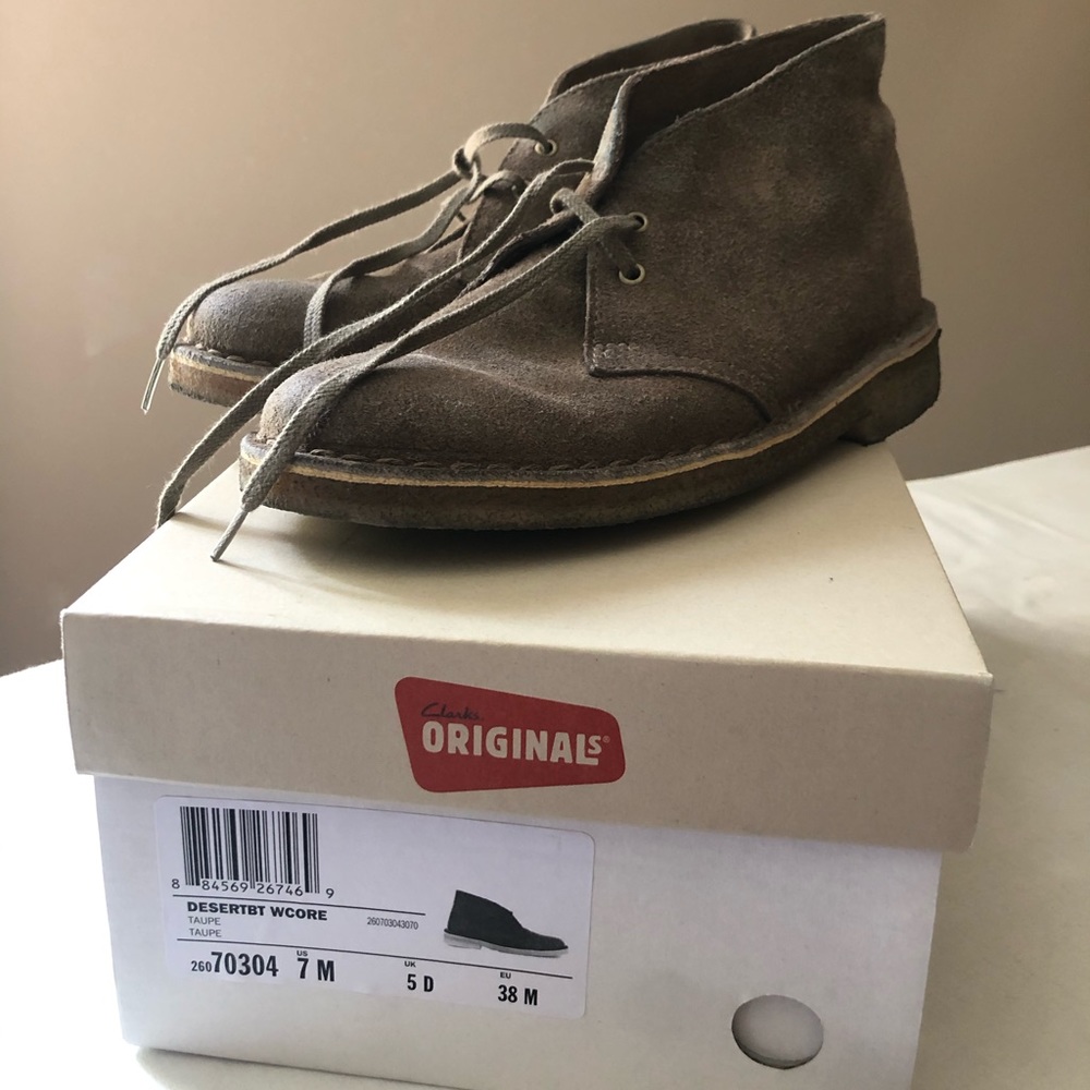 Clark’s Desert Boot Suede